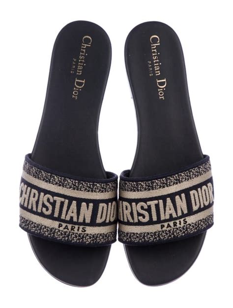 dior d way slide|christian dior sandals outfit.